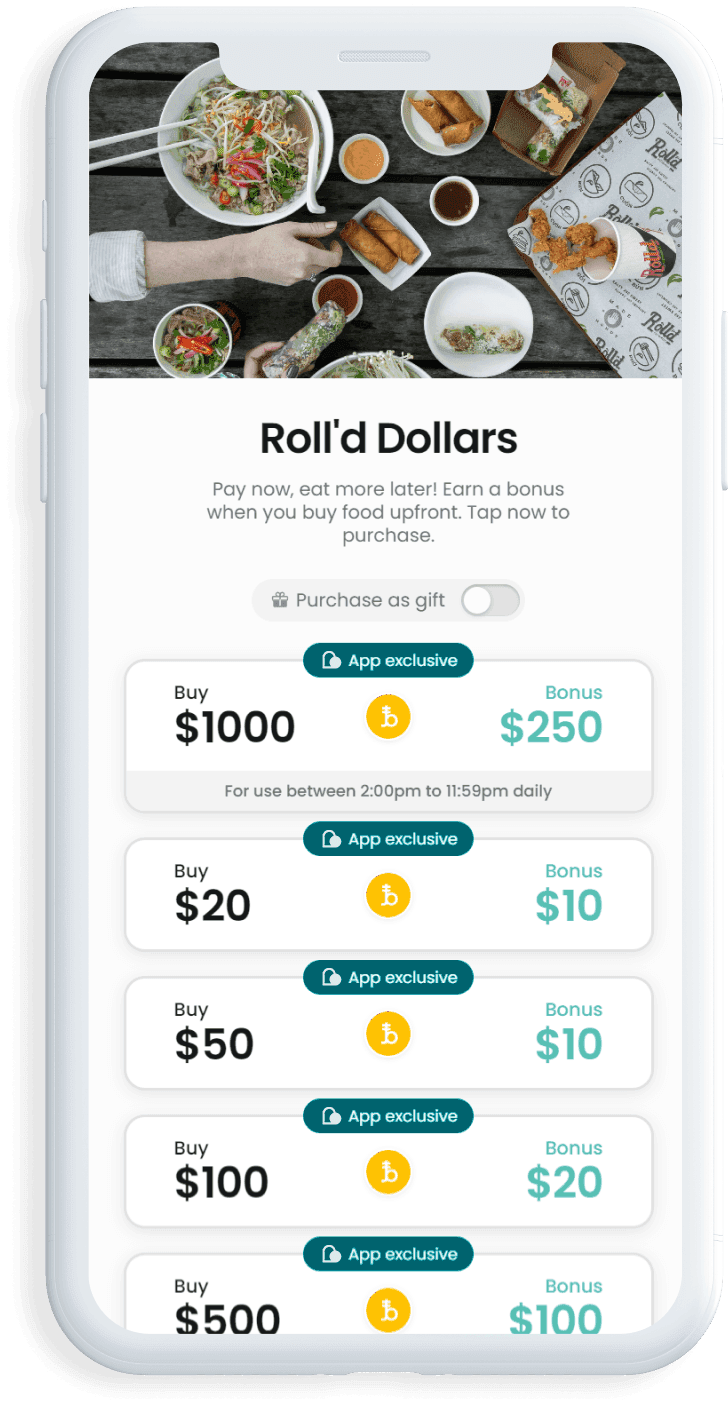 liven loyalty platform as promotion system