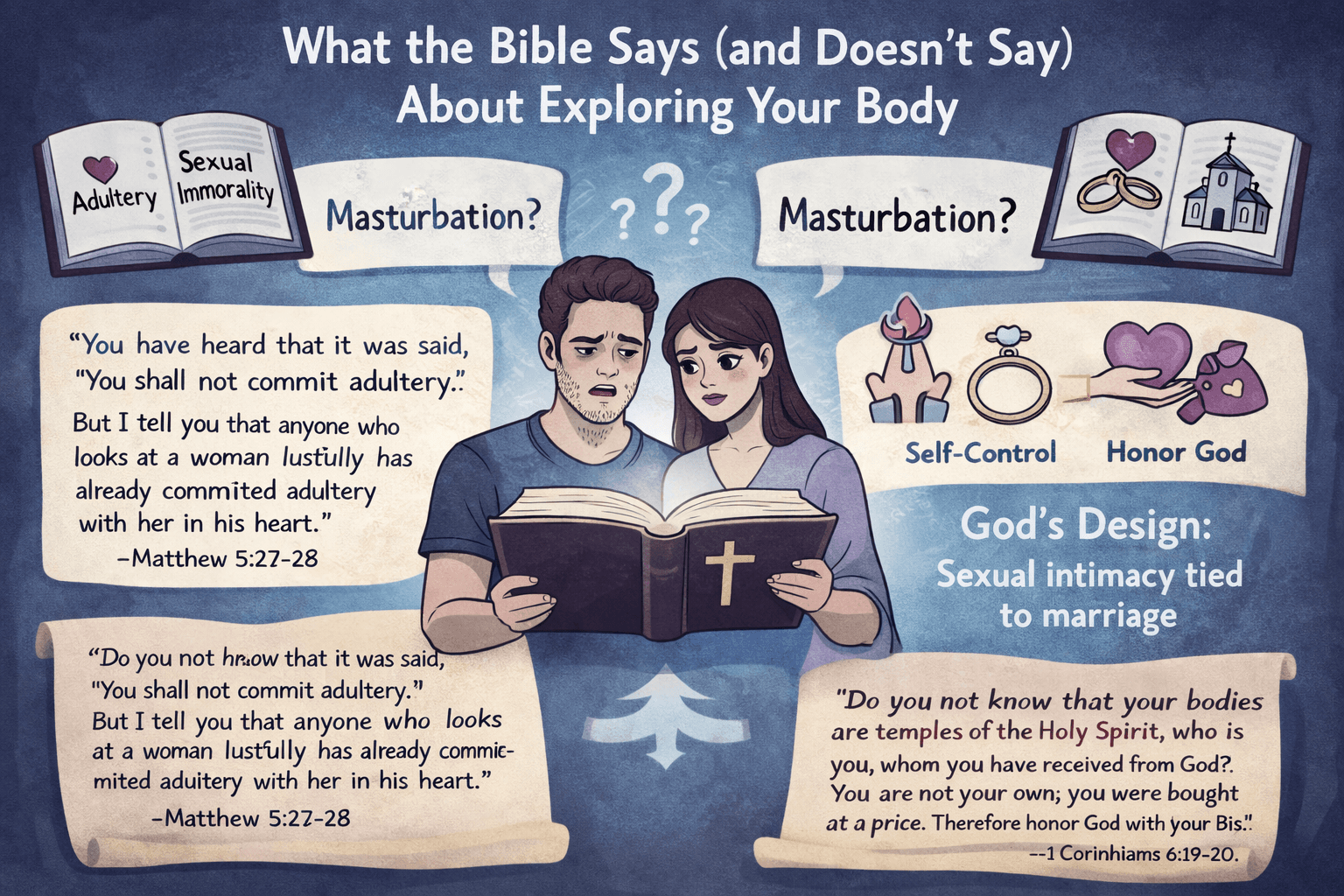 what the bible says about exploring your body
