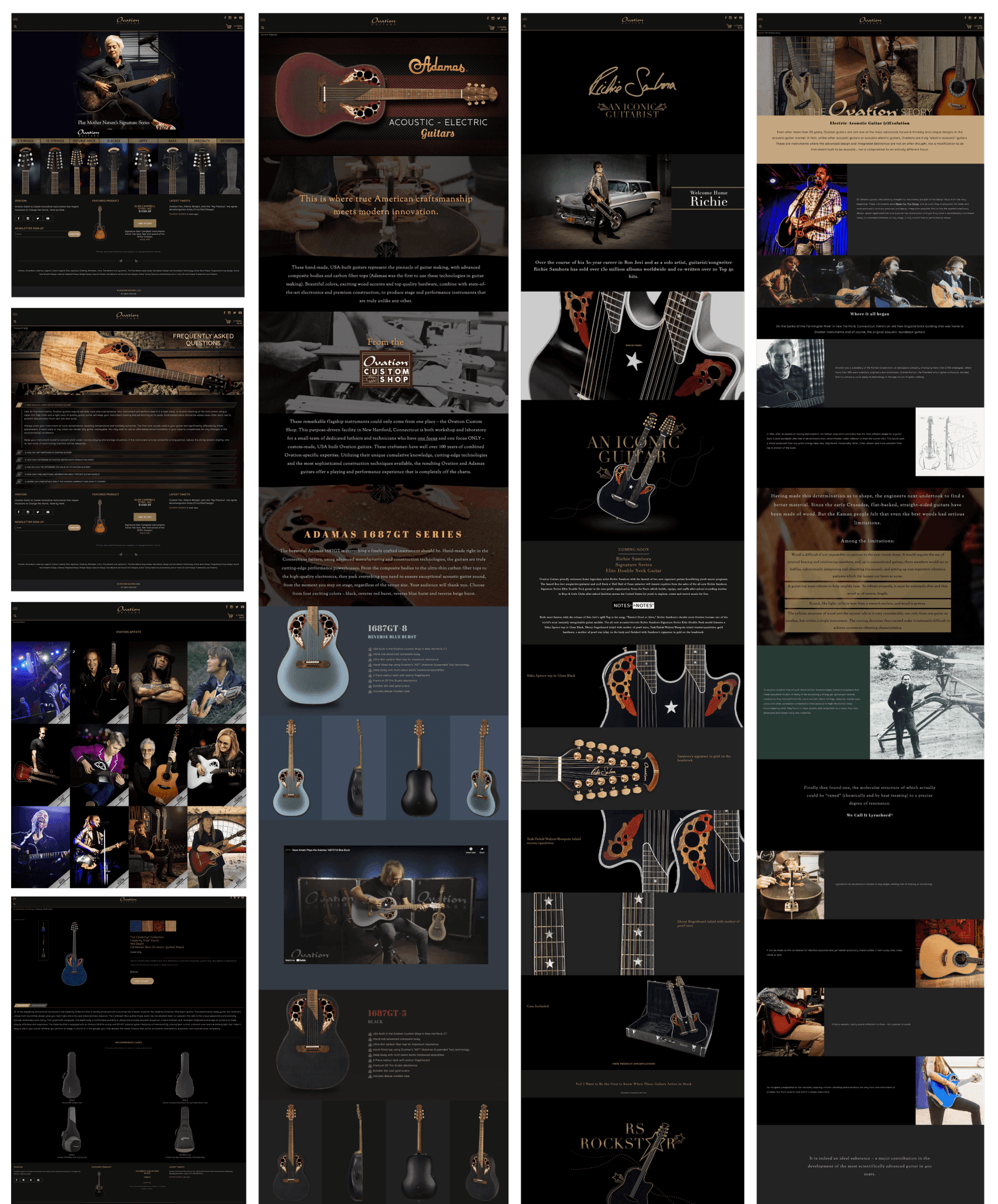 Ovation Web Pages