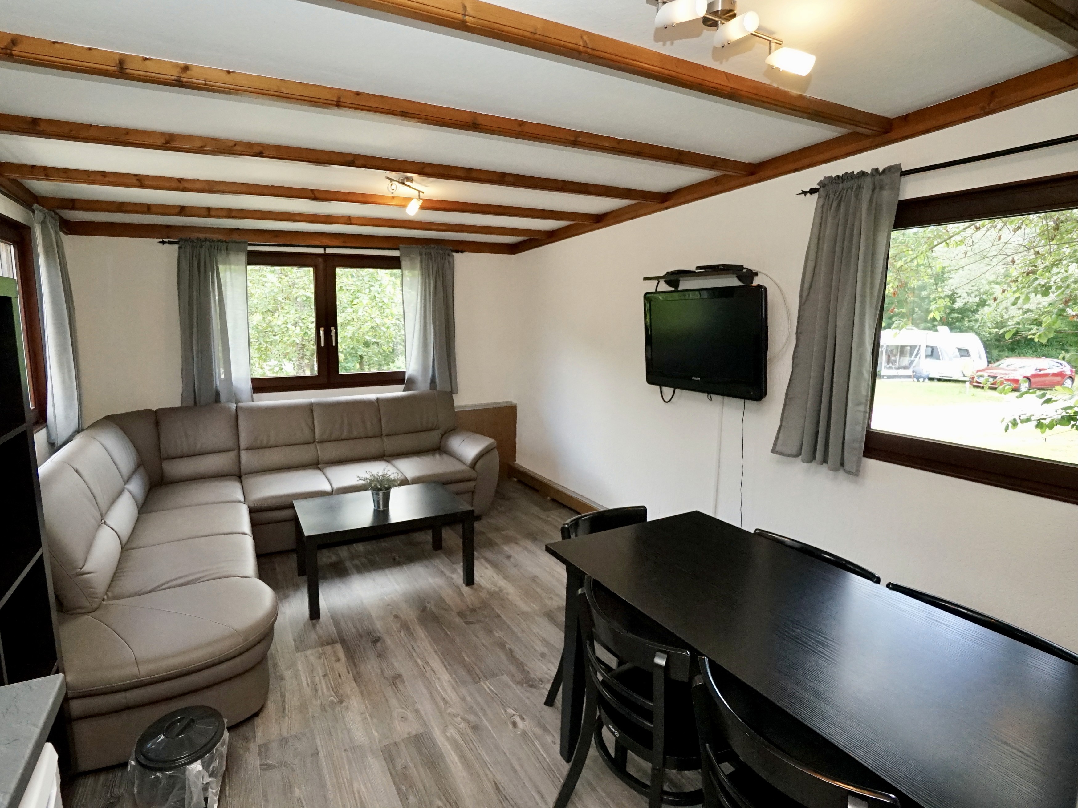 Living and dining room