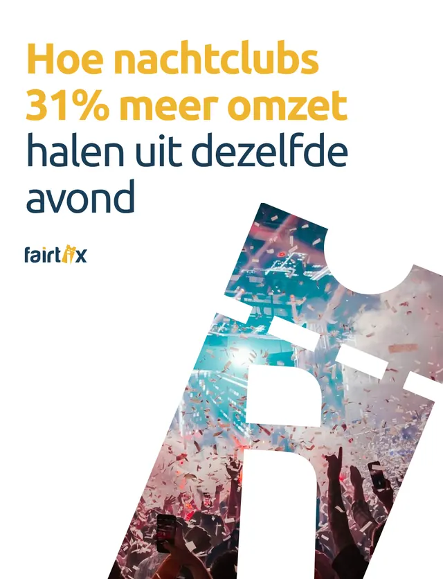 E-book: Hoe nachtclubs 31% meer omzet halen uit dezelfde avond
