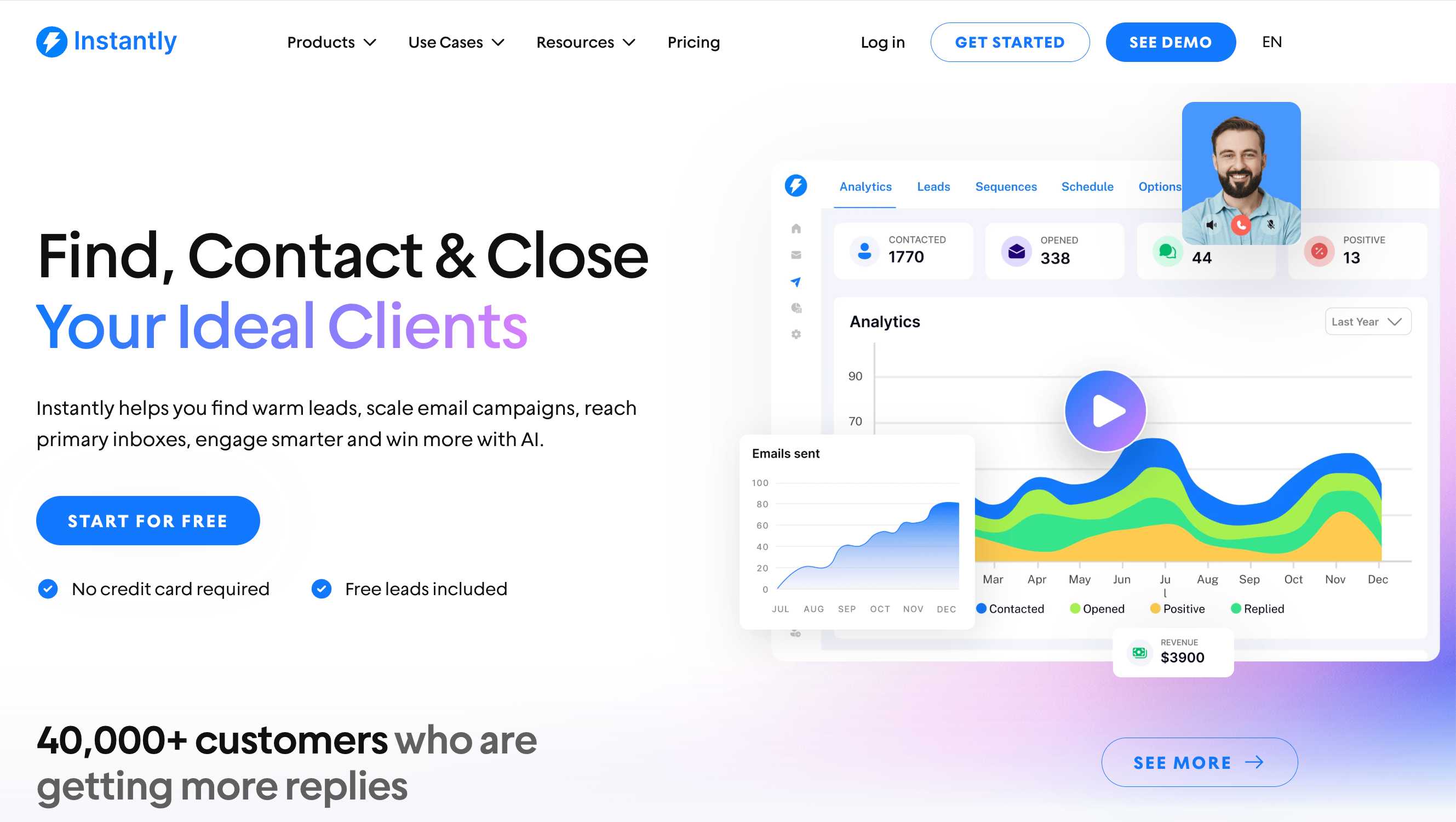 Instantly.ai – Cold email sending platform for B2B outreach