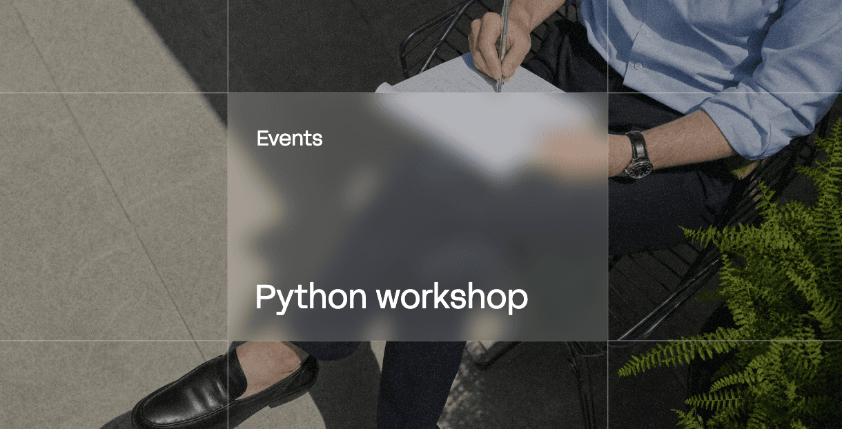 Python for the insurance industry: hx workshop recap