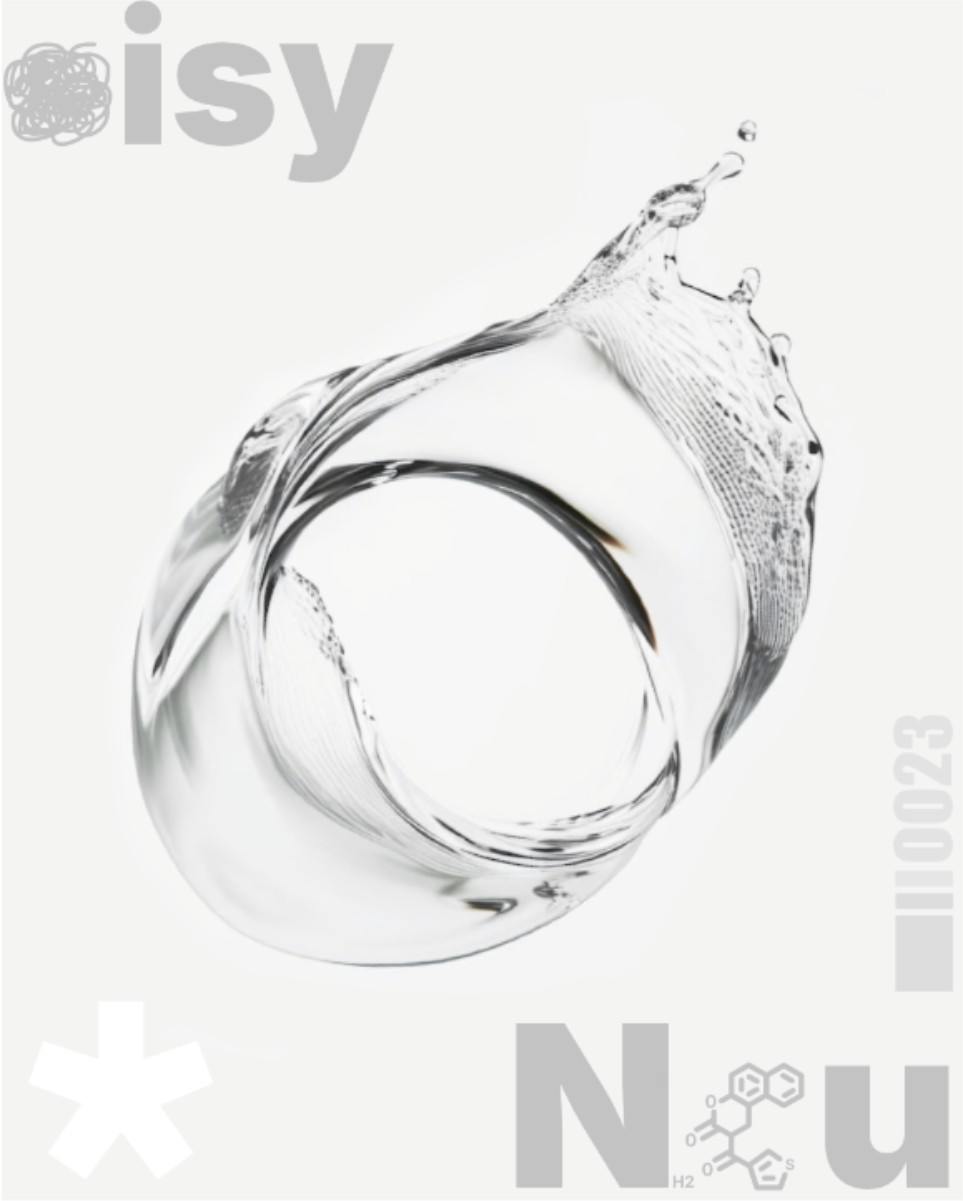 Modern abstract B&W composition