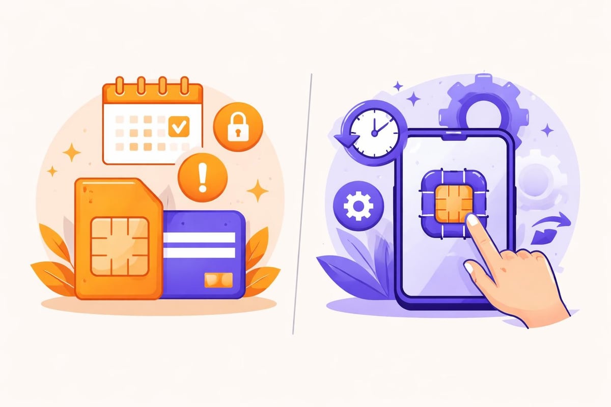 ESIM comparison workflow