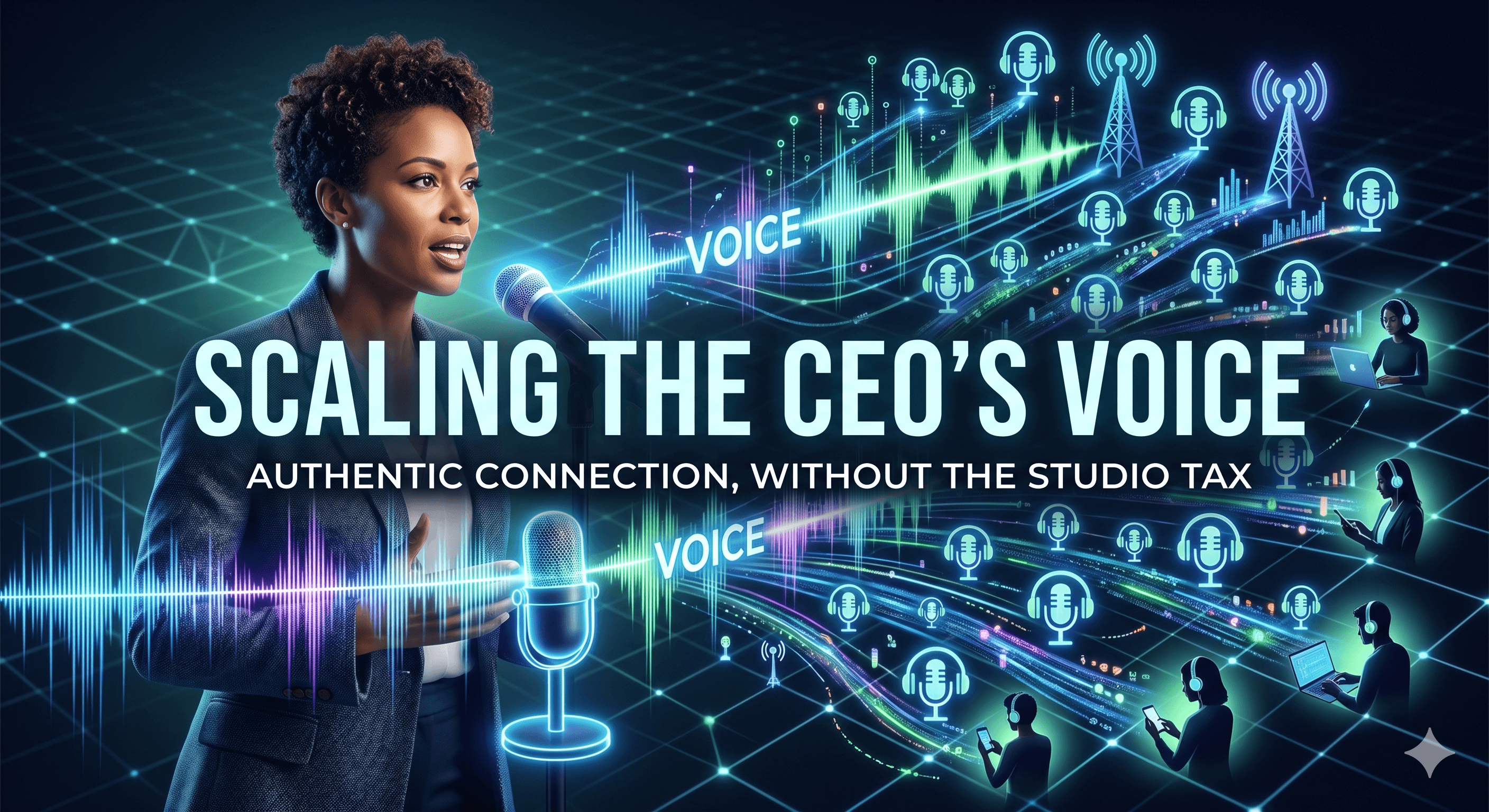 Scaling the CEO's Voice: Why Executive Audio Must Replace the Mass Email