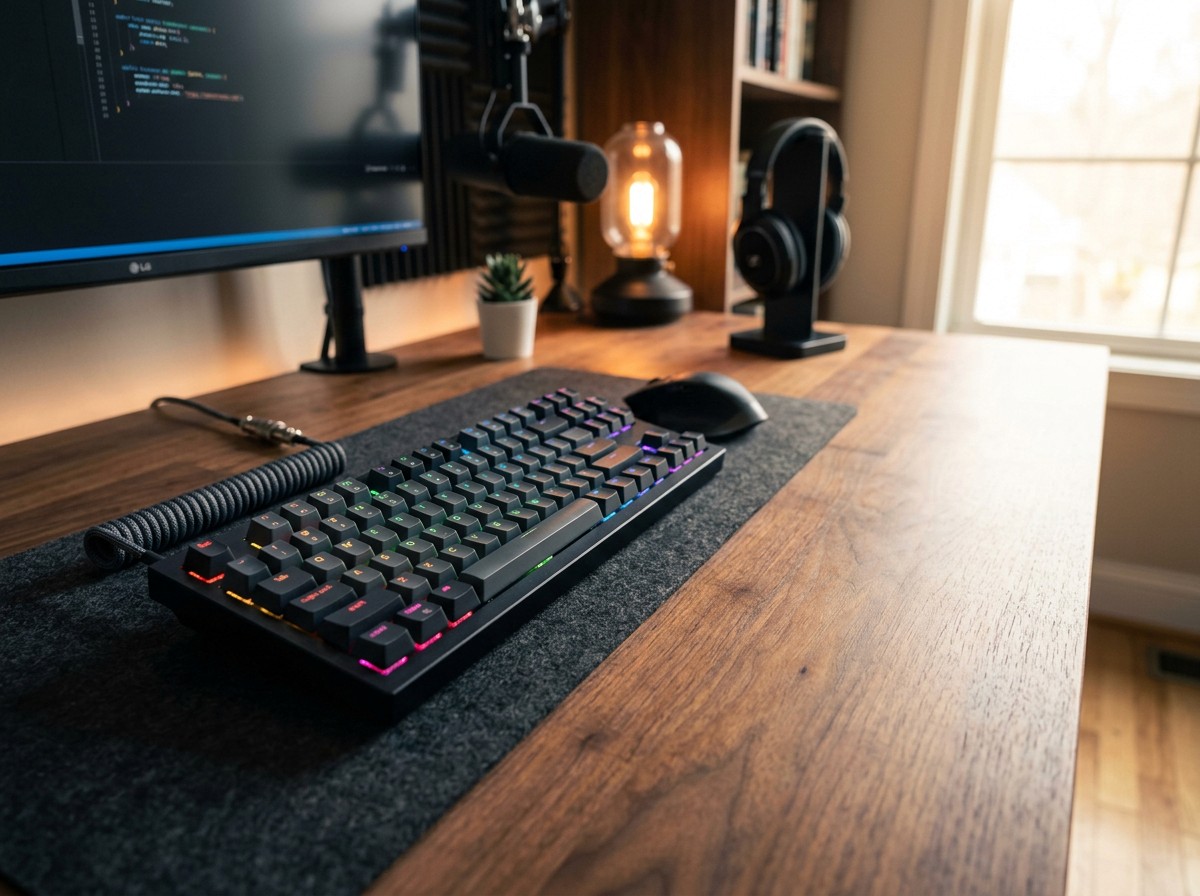 Young man in black leather double-breasted jacket jeans looking at the bottom