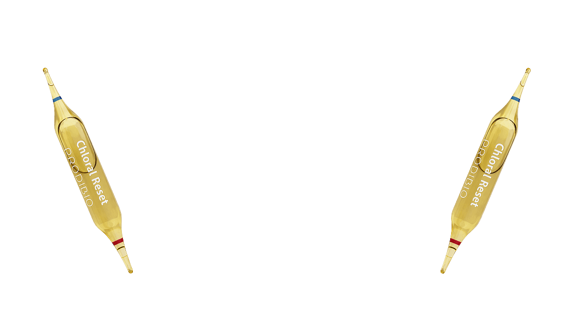 Bottle of skin care product