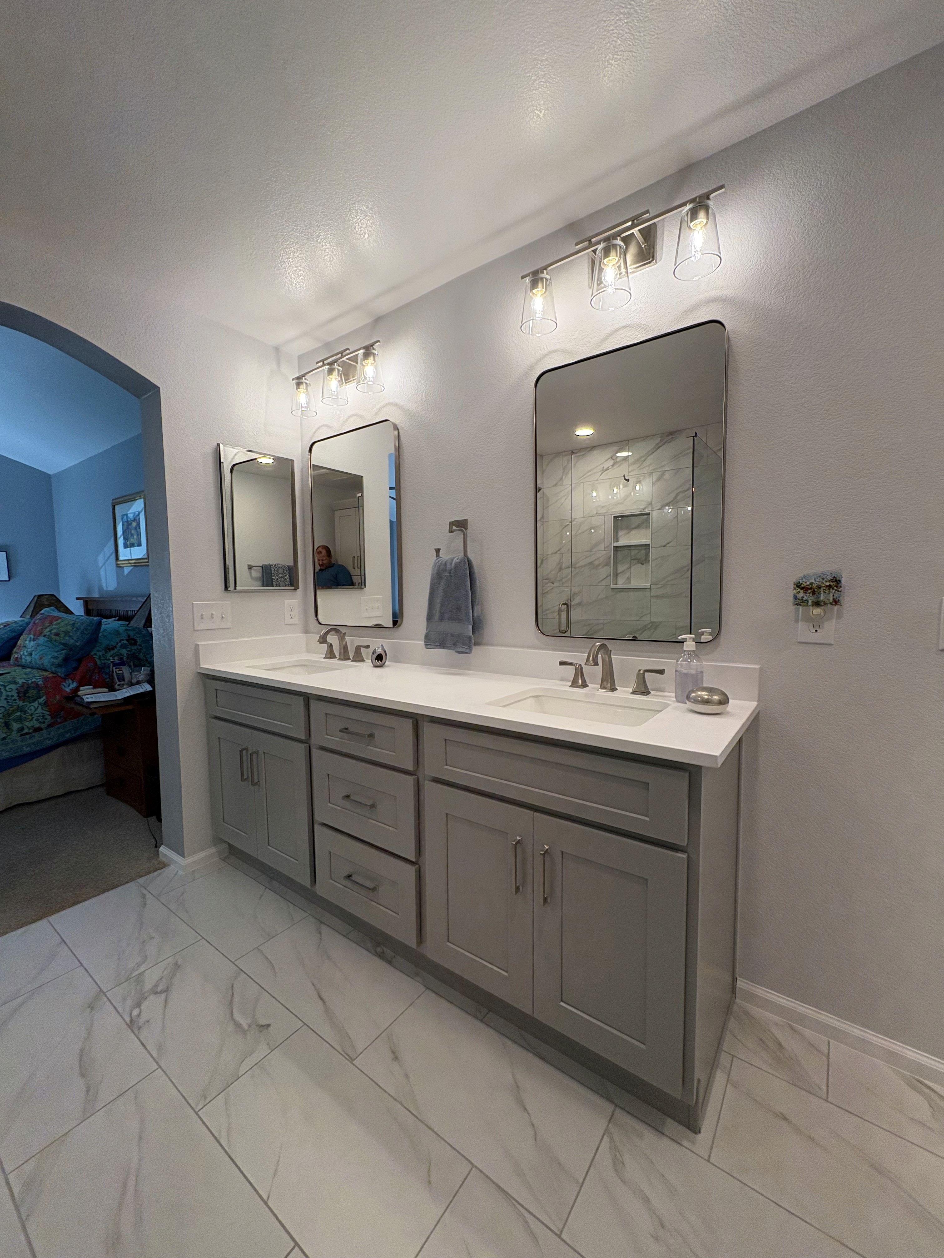 white and brown wooden table with chairs
