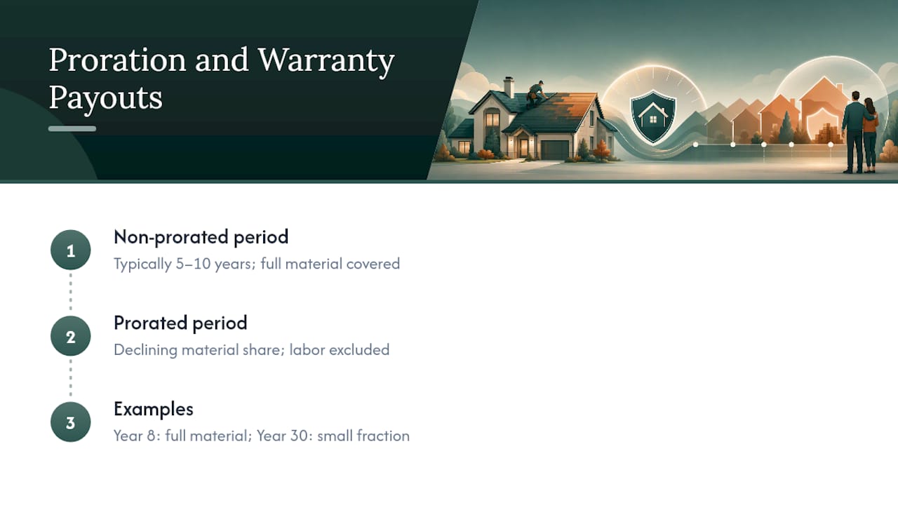 How Does Proration Affect Your Warranty Payout? — overview diagram
