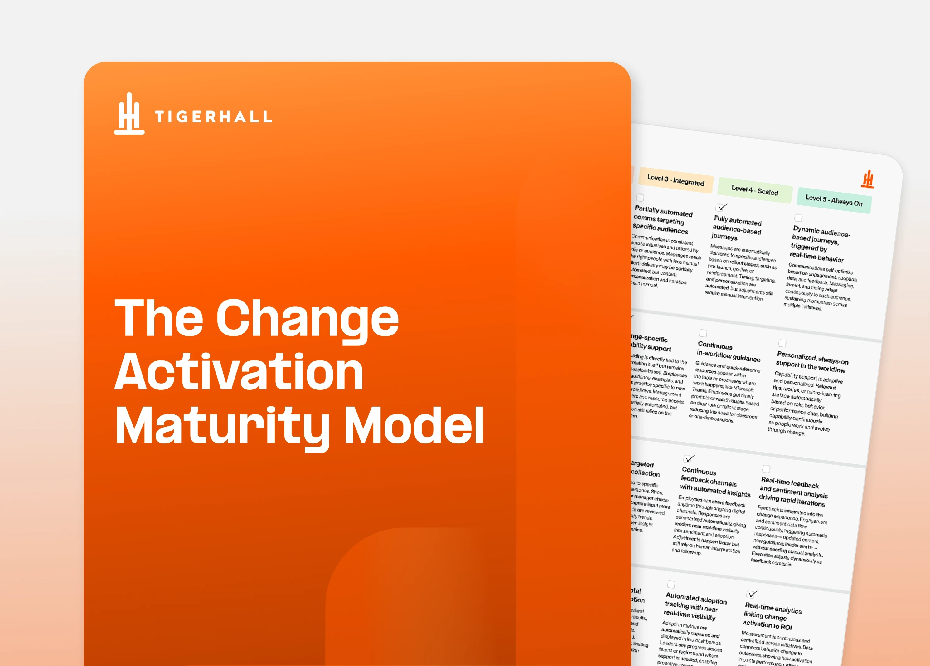 The Change Activation Maturity Model