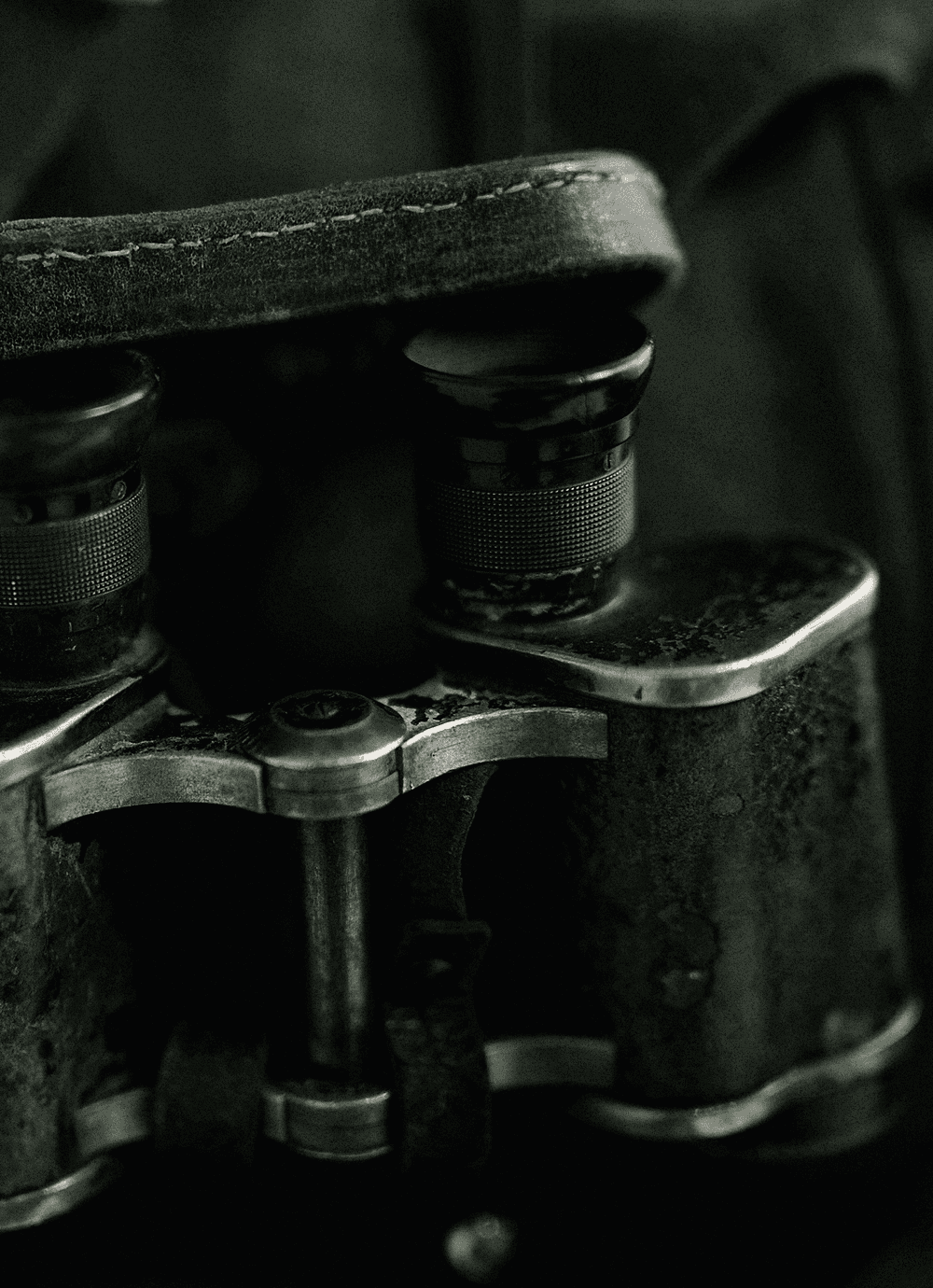 Red and black 3D cube mockup on a table