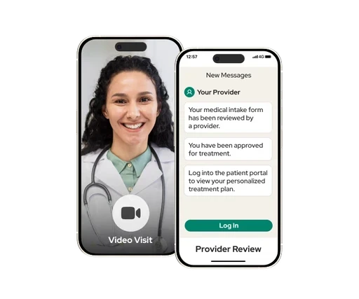 Medical form with fields for First Name, Last Name, and Email, featuring a cursor displaying the word "You."