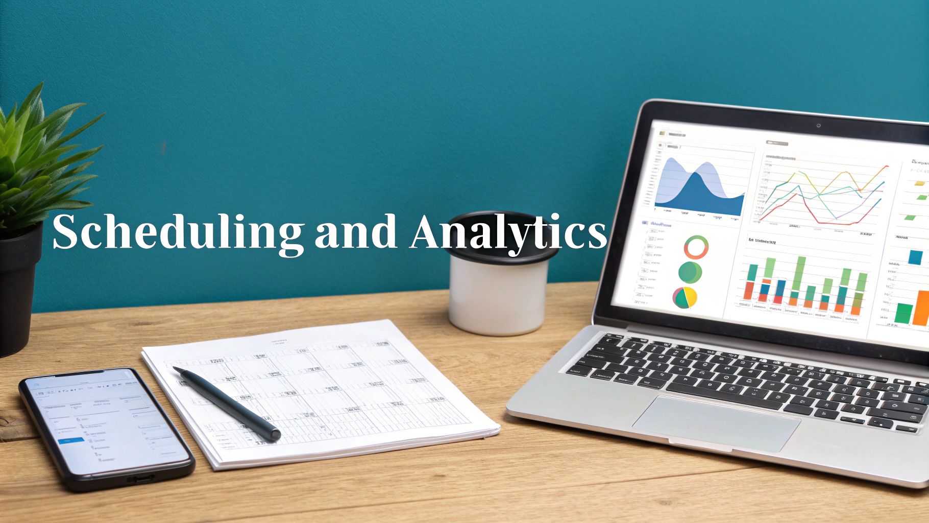 A screenshot of the Taplio dashboard, showing its detailed analytics and content scheduling calendar.