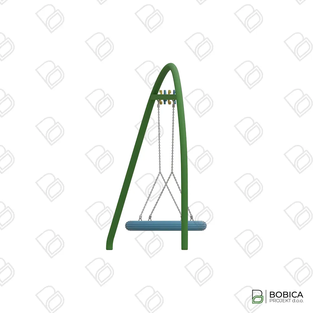 Spiralna ljuljačka s košarom za ljuljanje - "Swing Nest Arc"