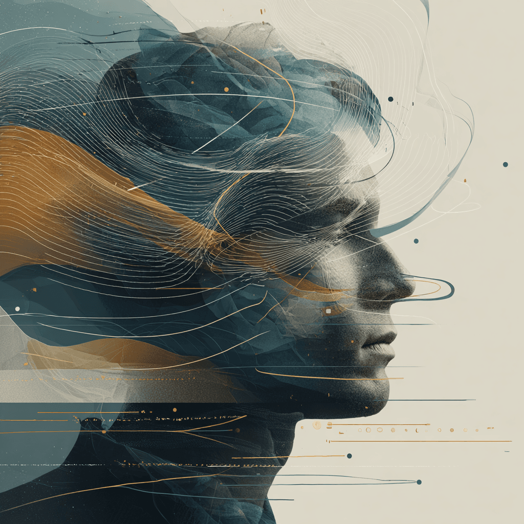 Semi abstract wellness image of an anonymous figure with soft torso silhouette and gentle emphasis on the liver area, representing fatty liver disease.