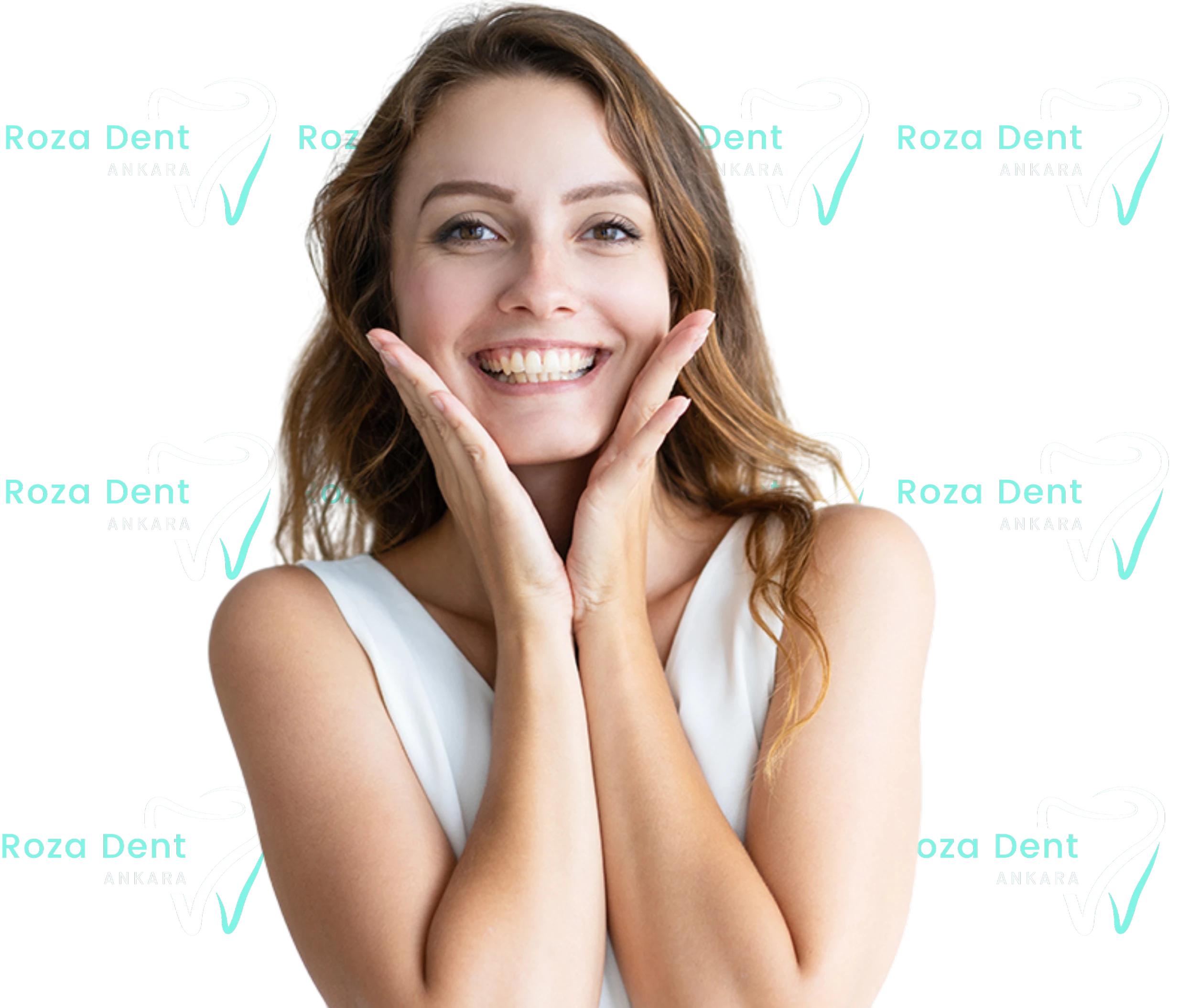 Girl with a bright white smile