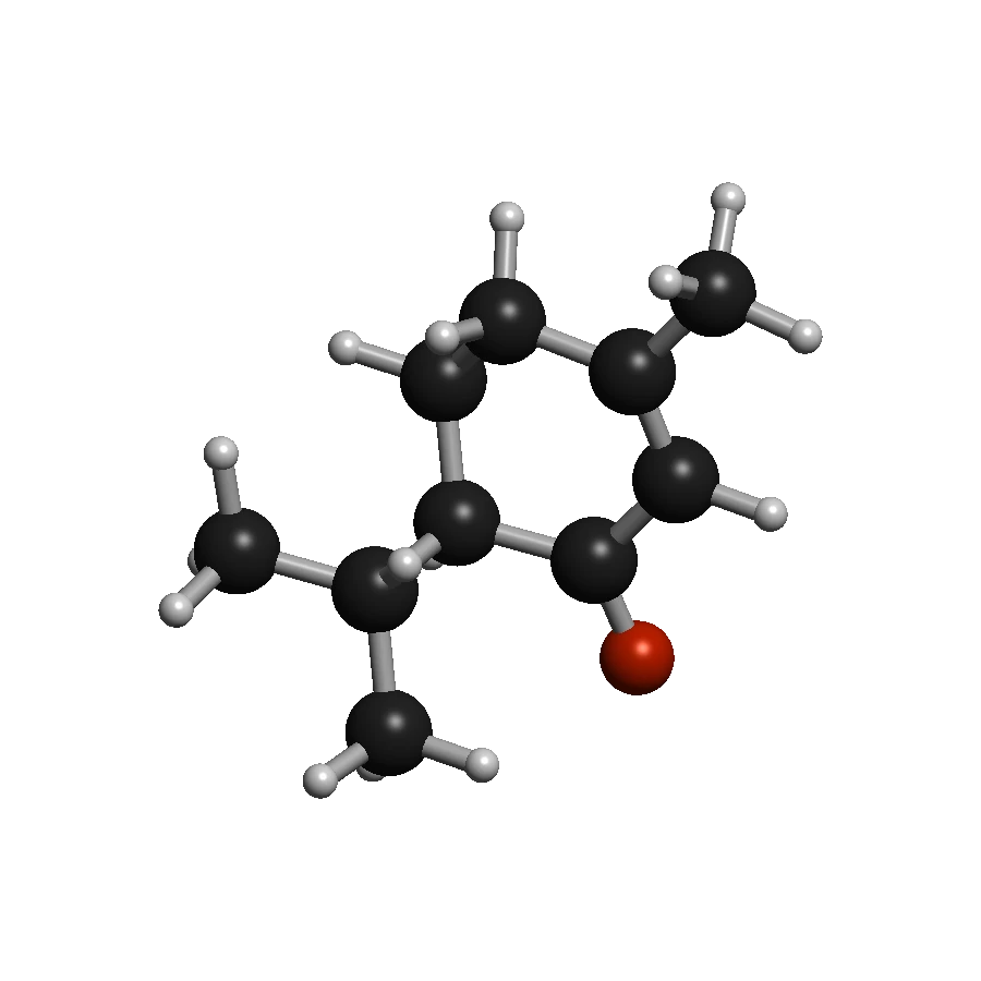 Piperitone molecular structure