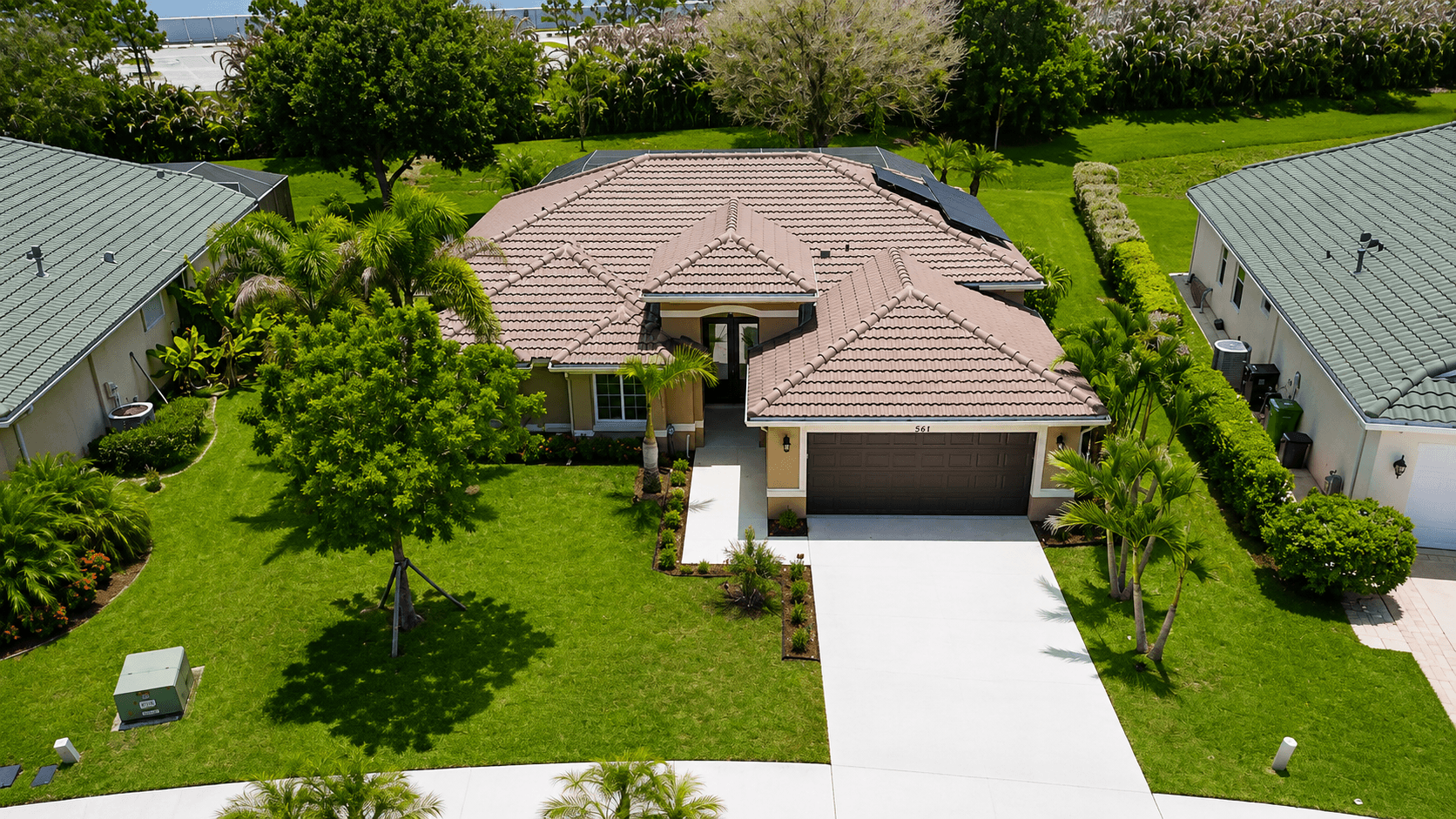 2024 Roof Replacement in Heatherwood, Saint Lucie West, Port St Lucie with Westlake Estate S Tile in Espresso Blend