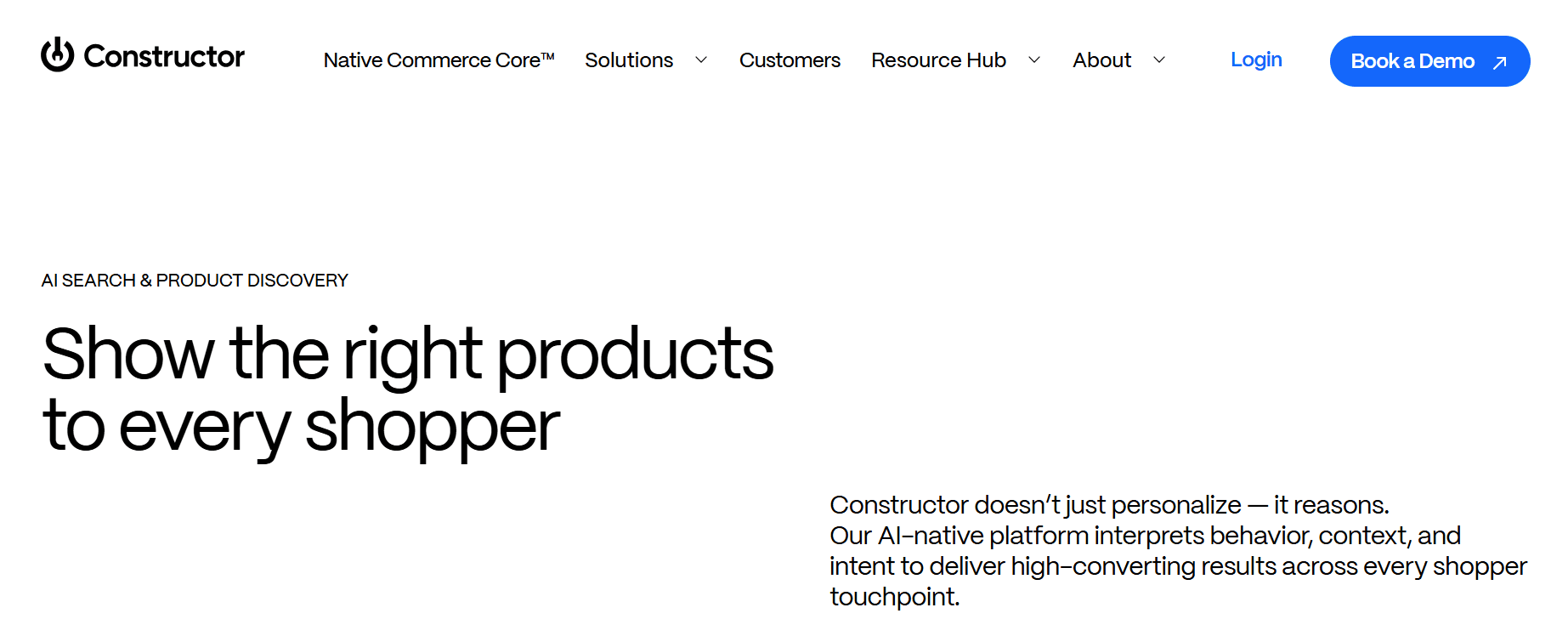 constructor.io - Coveo Alternatives