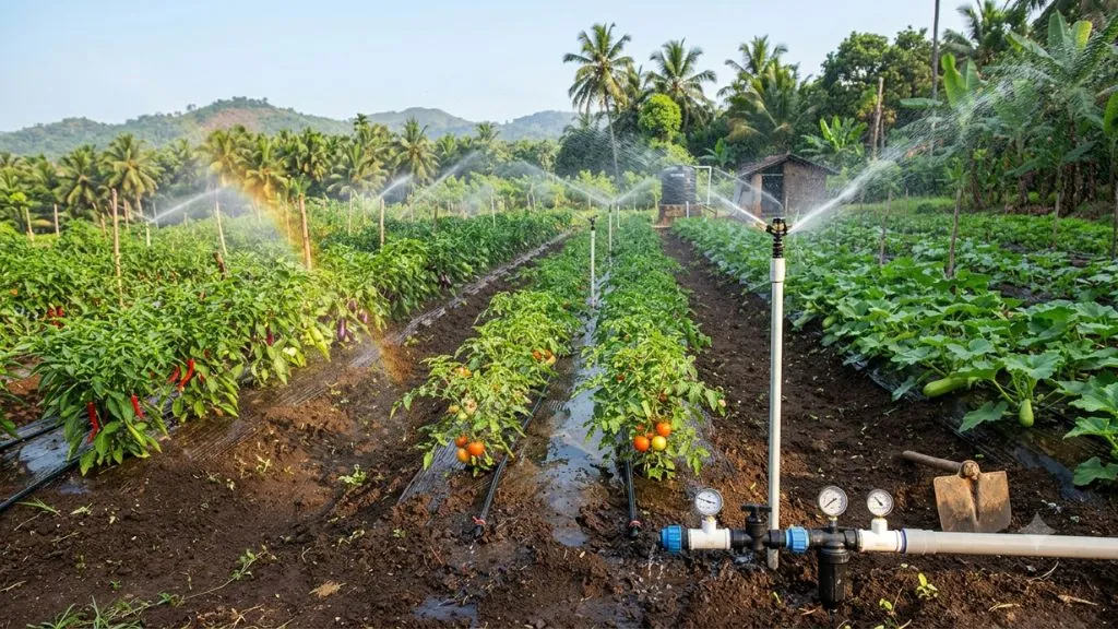 Sprinkler Irrigation and its Working