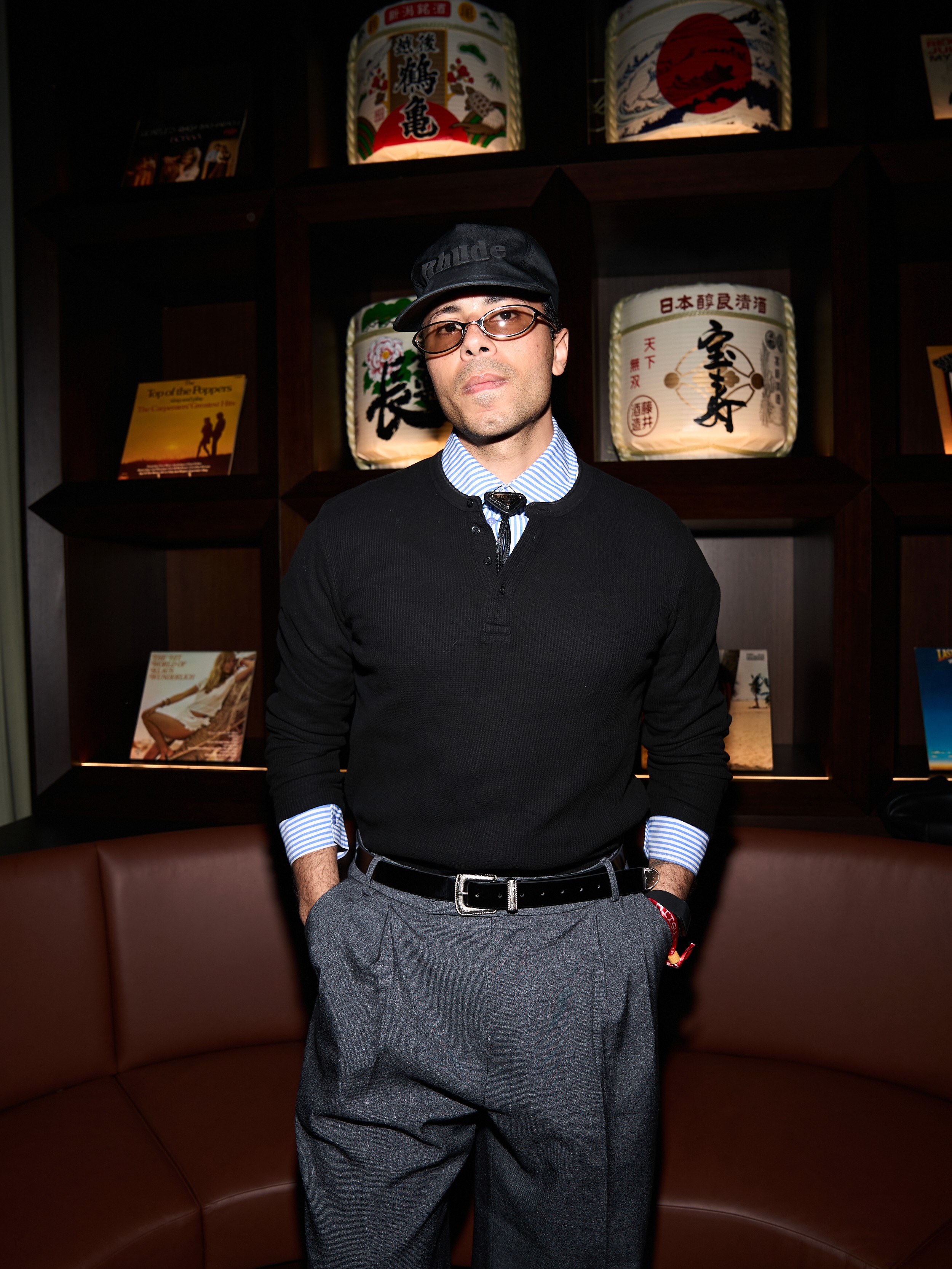 Guest inside Mitsu restaurant in Shoreditch, London