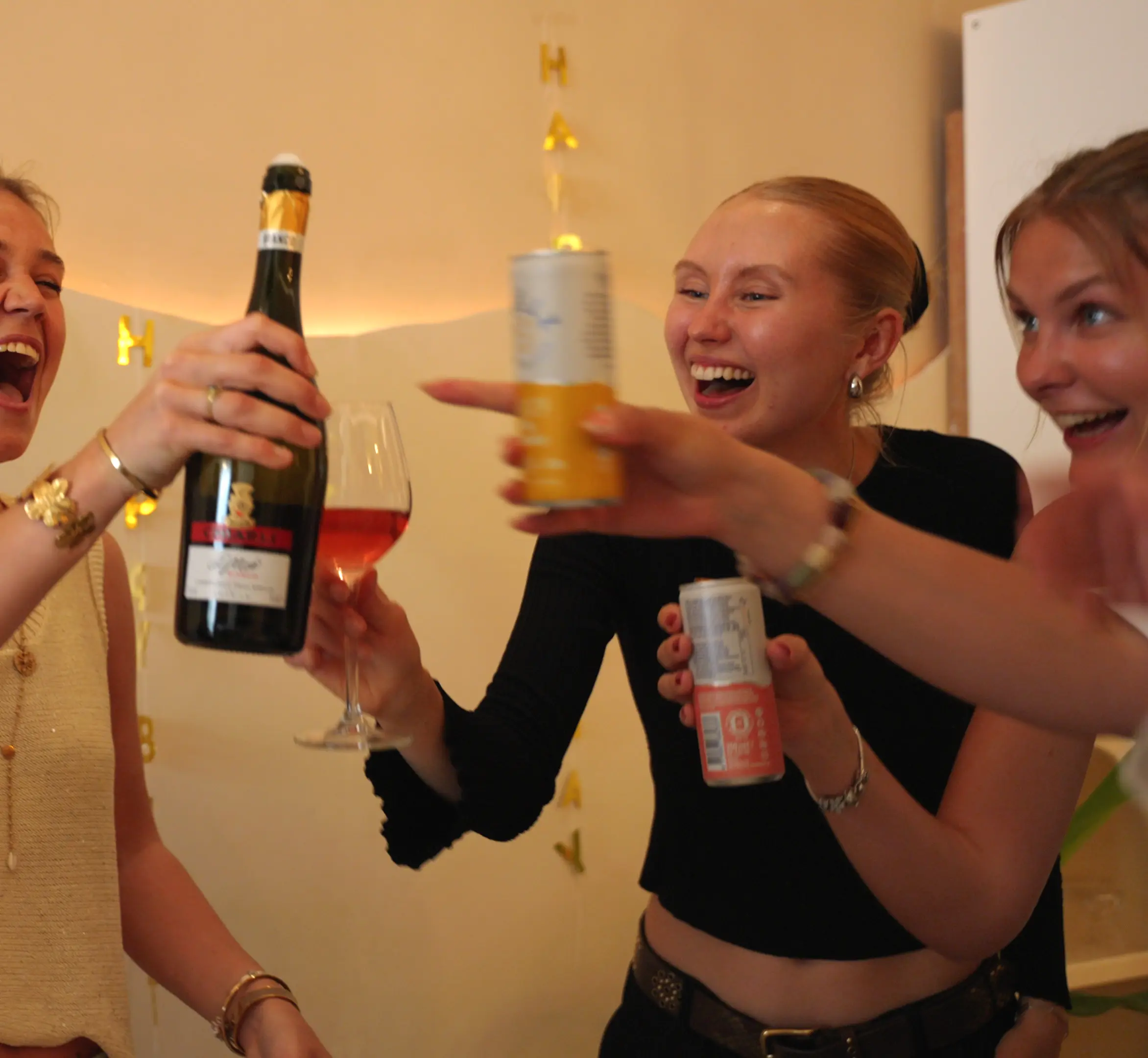 A black female model