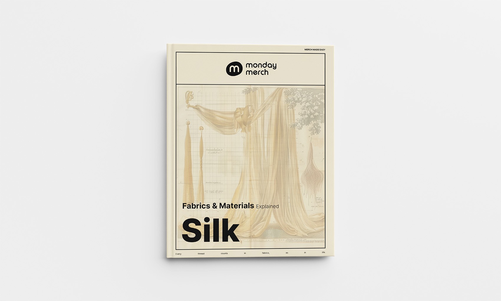 Monday Merch Fabrics and Materials Book Silk