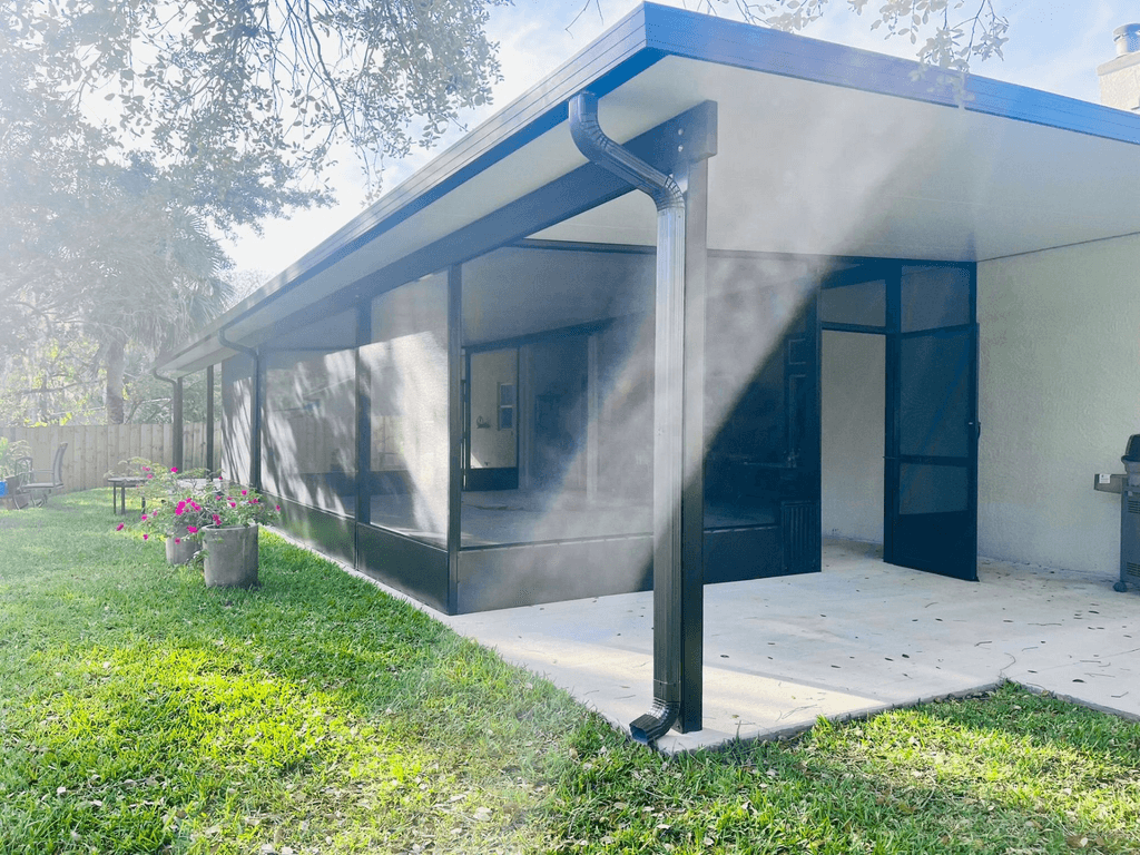 Interior Paver Deck View