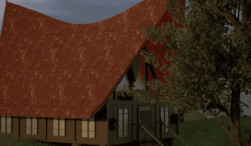 Nationality - A home in the Indonesian Rumah Adut style.