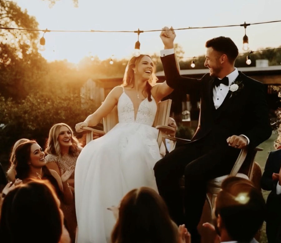 Wedding celebration at a scenic Muskoka venue