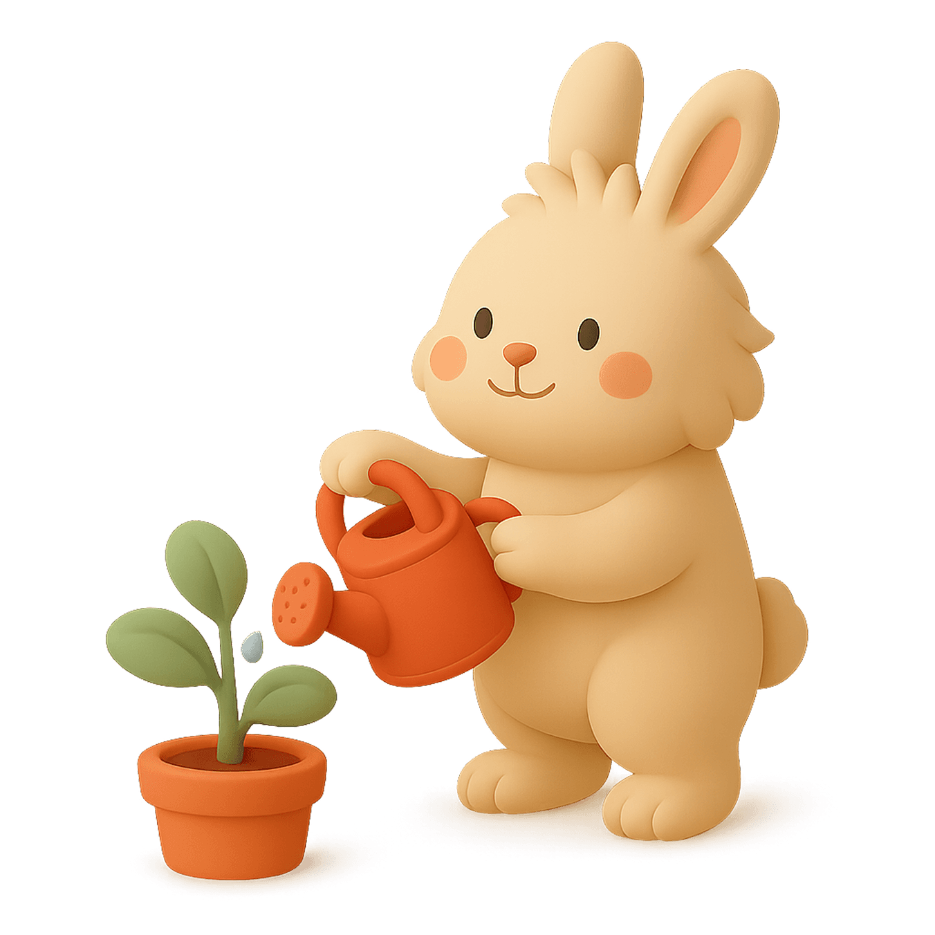services-bunny-watering-a-plant