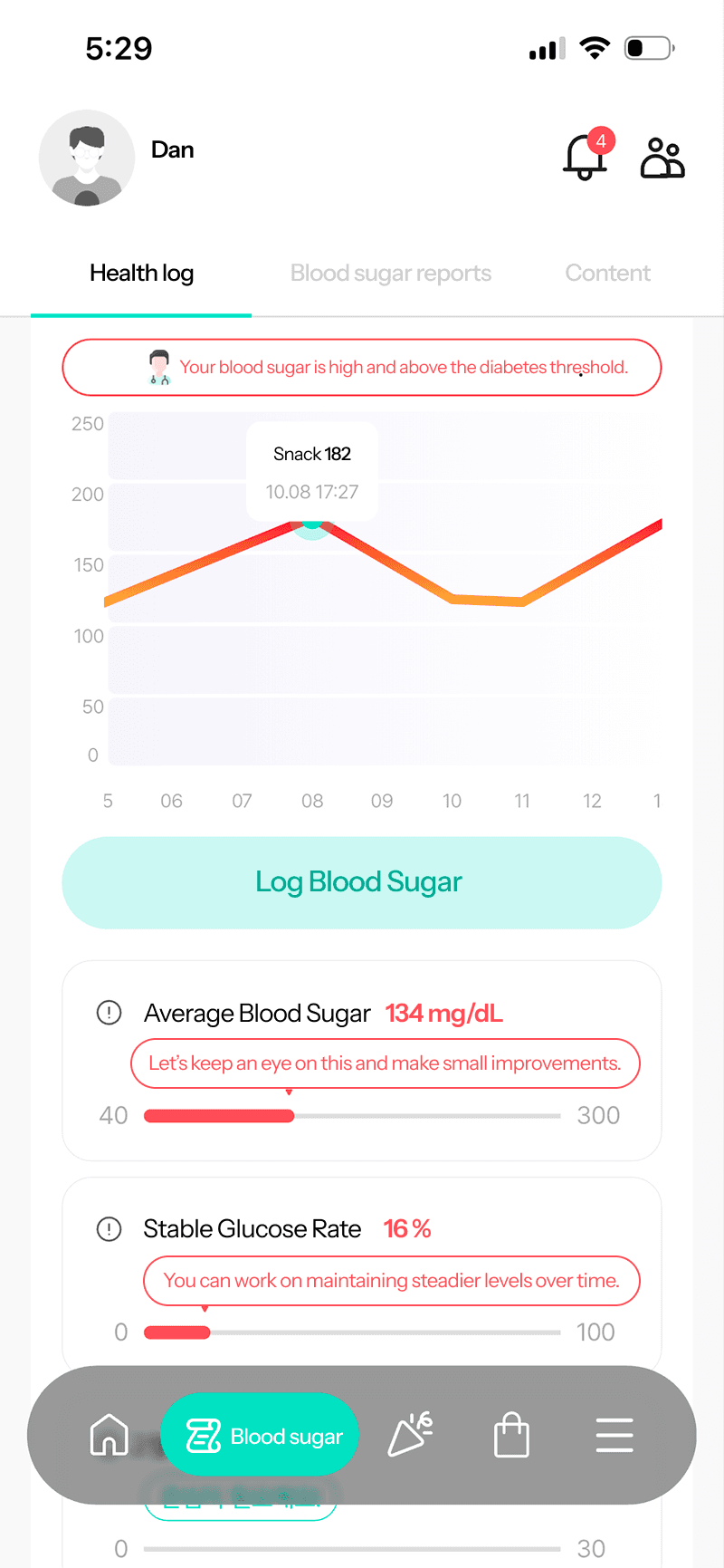 App screenshot