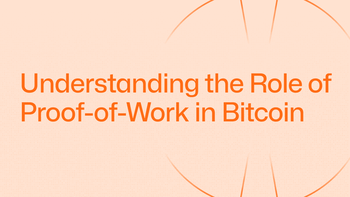 Understanding the Role of Proof-of-Work in Bitcoin - Hemi