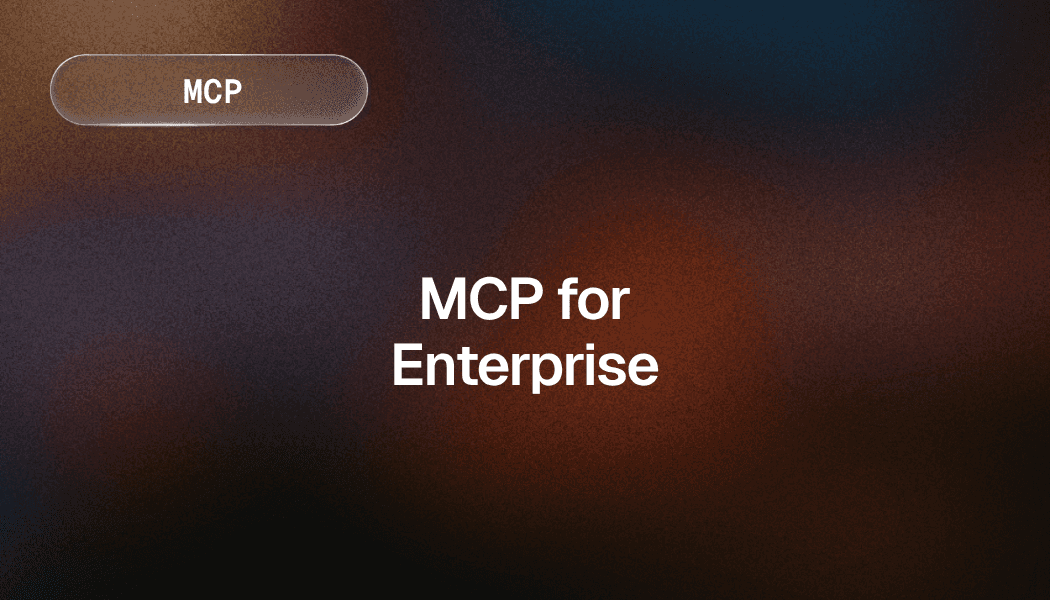 Model Context Protocol enterprise - secure MCP server infrastructure and governance