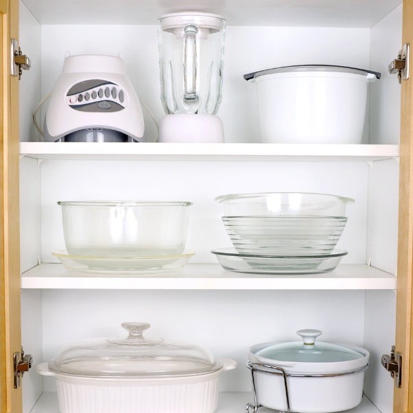 Organized Kitchen Cabinet