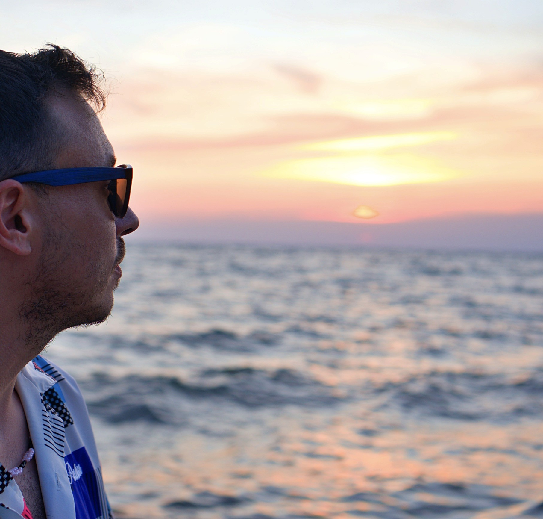 Chris Webb at sunset