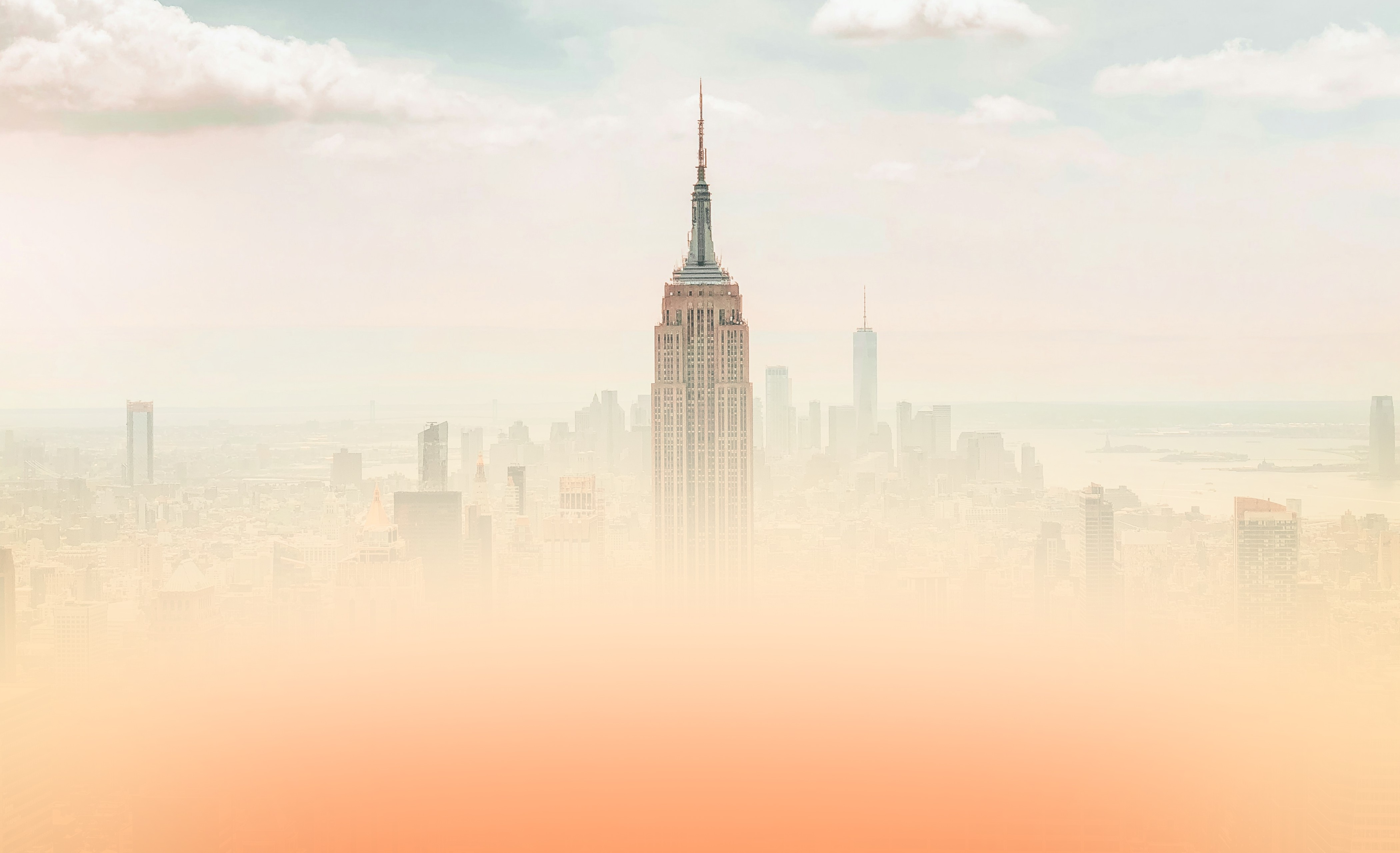 An image of the Empire State Building, headquarters to Pontera NYC