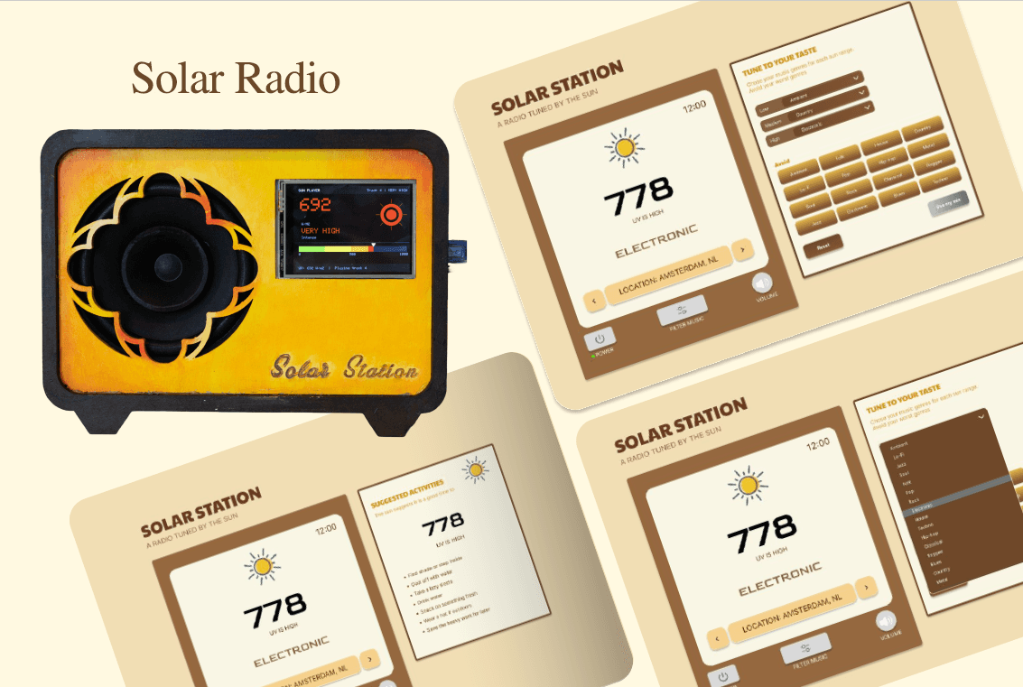 Solar Station project visual