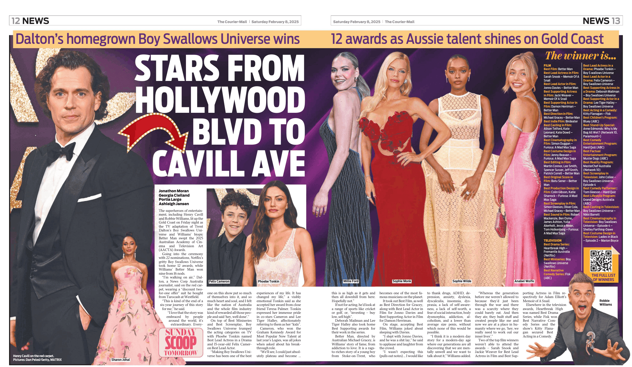 Newspaper Spread