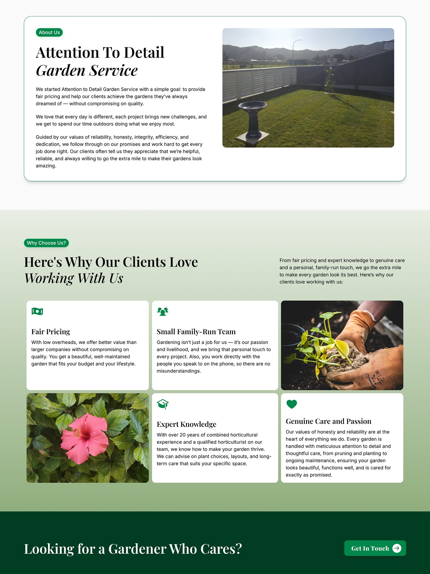 Web Design of a Plumber