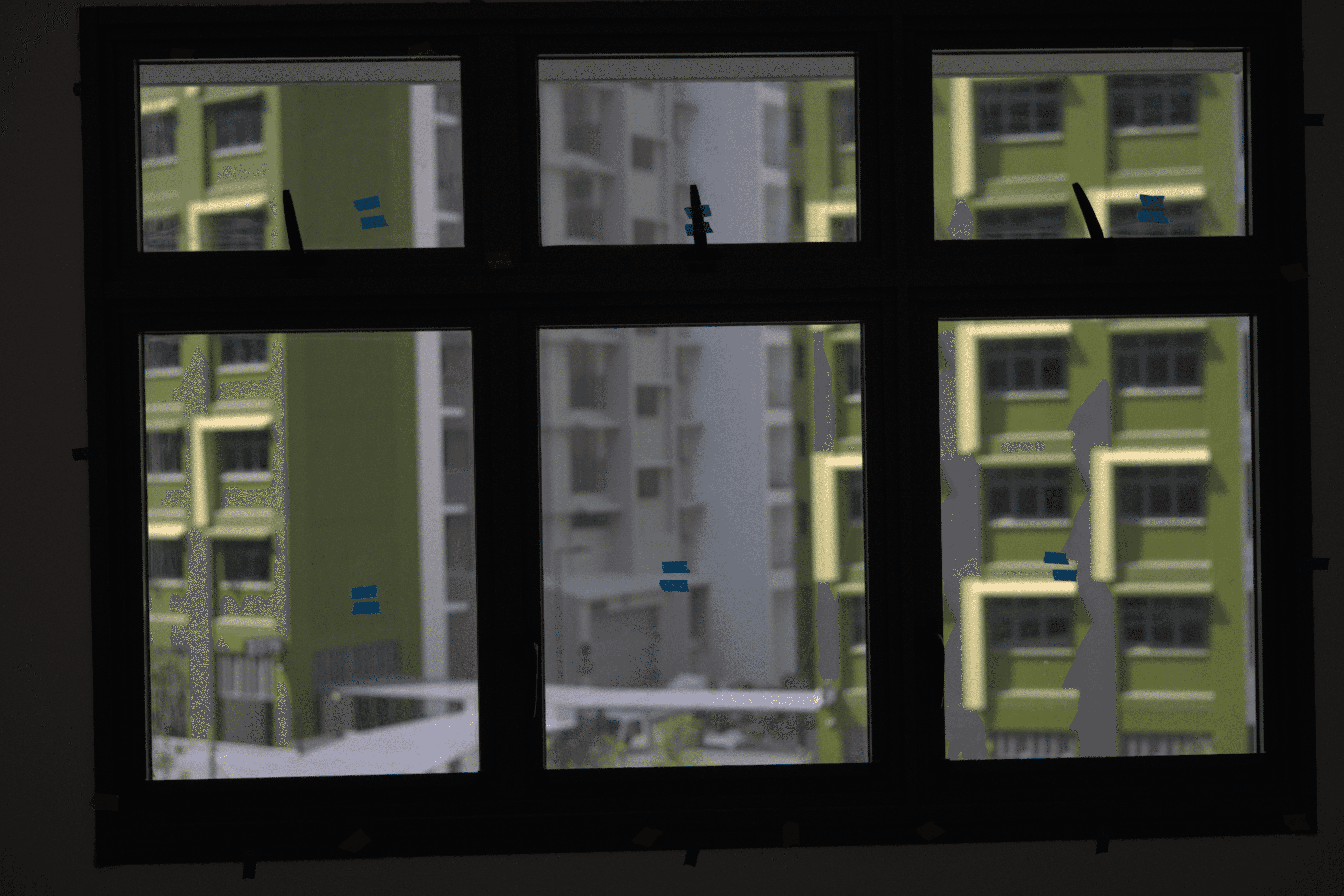 Close-up of a tree stump showing growth rings and a textured brown wood surface.