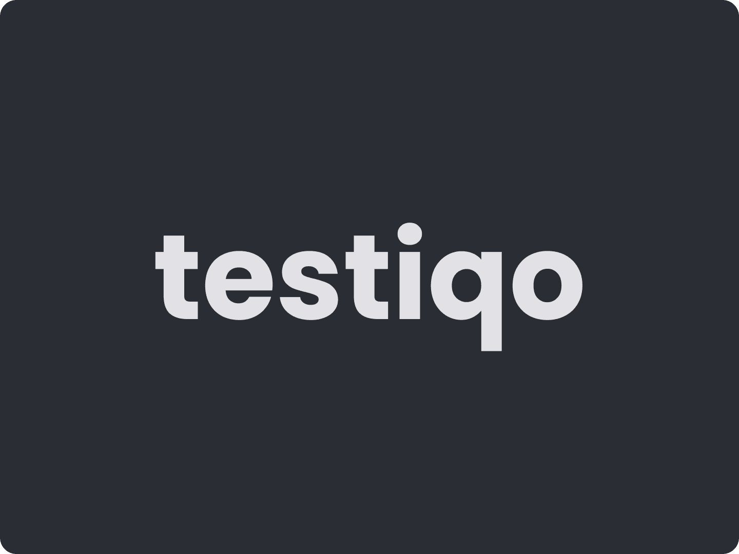 Testiqo — Pet-project