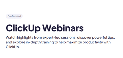 Marketing Spotlight: ClickUp Marketing Strategy Content Marketing and Demand Generation