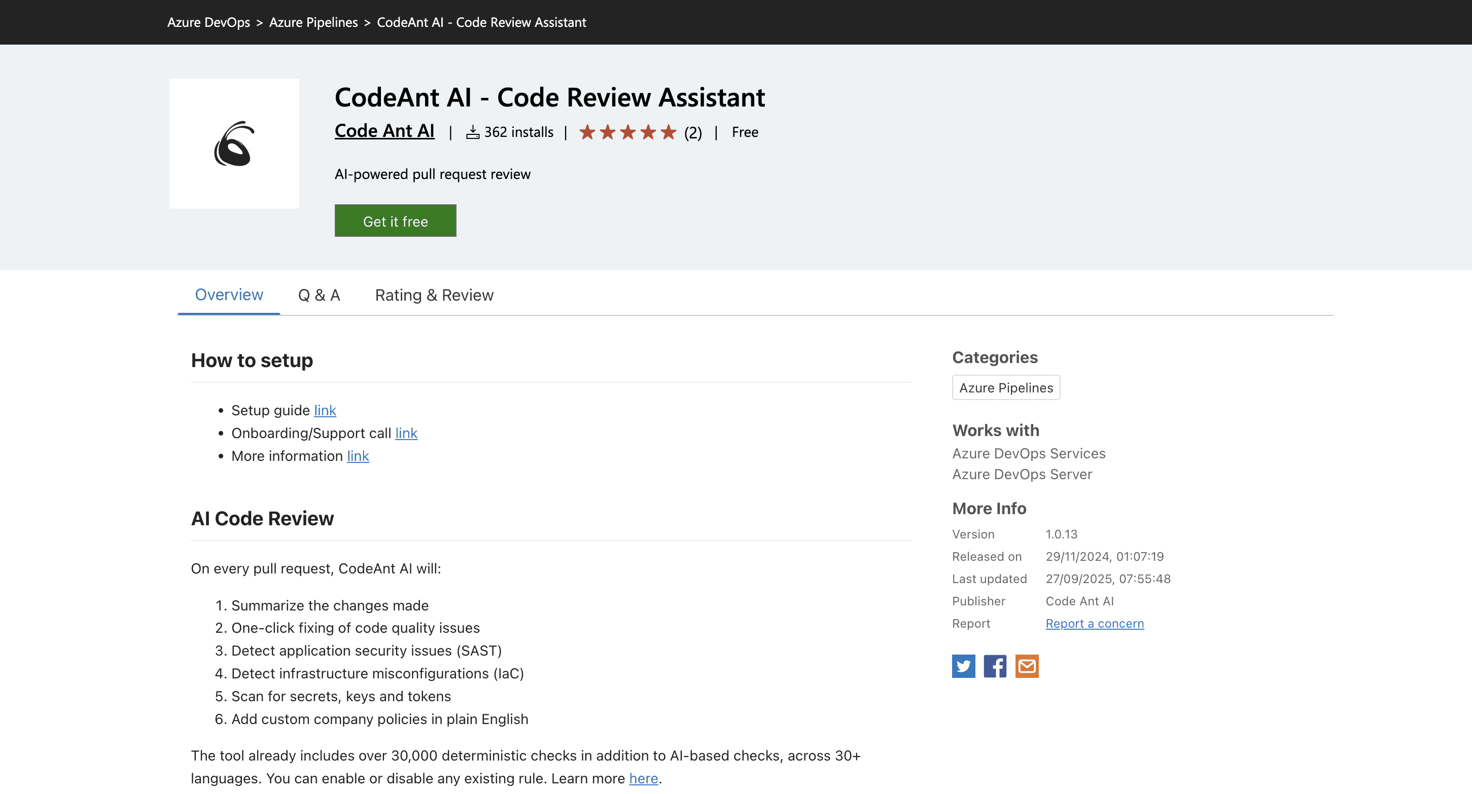 Essentially, CodeAnt AI is a Code Health Platform that helps you find and fix code quality and security issues in existing codebases