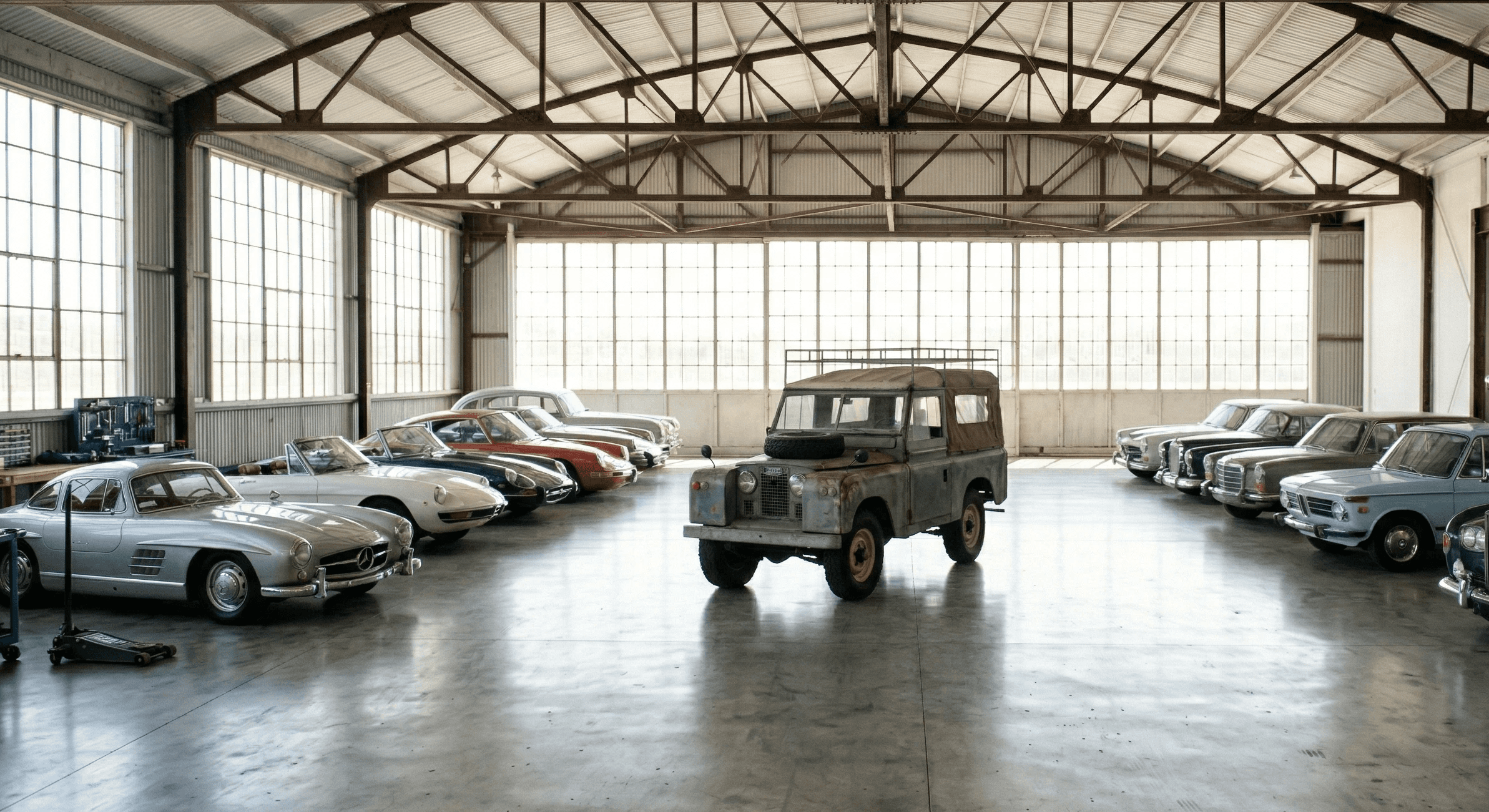 High section of built structure against clear sky