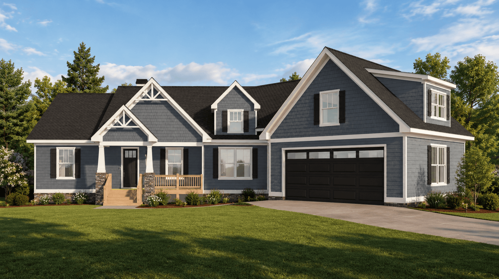 3 bedroom, 2 bathroom custom home in GA,TN,NC, and SC