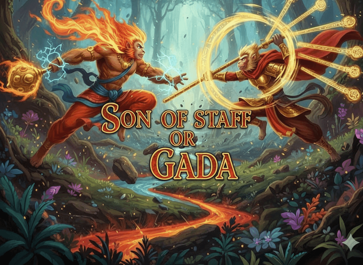 son of staff or gada in godhood world