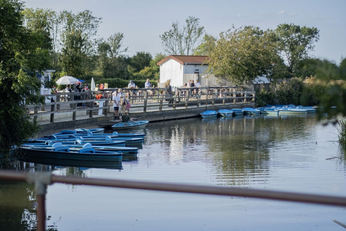 Boating near  at Yamp Camp Barcombe Mills