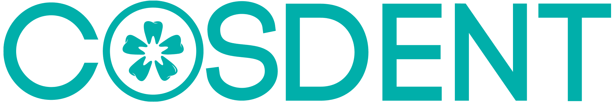 Press and brand logo trust strip for cosmetic dental clinic cosdent smile design